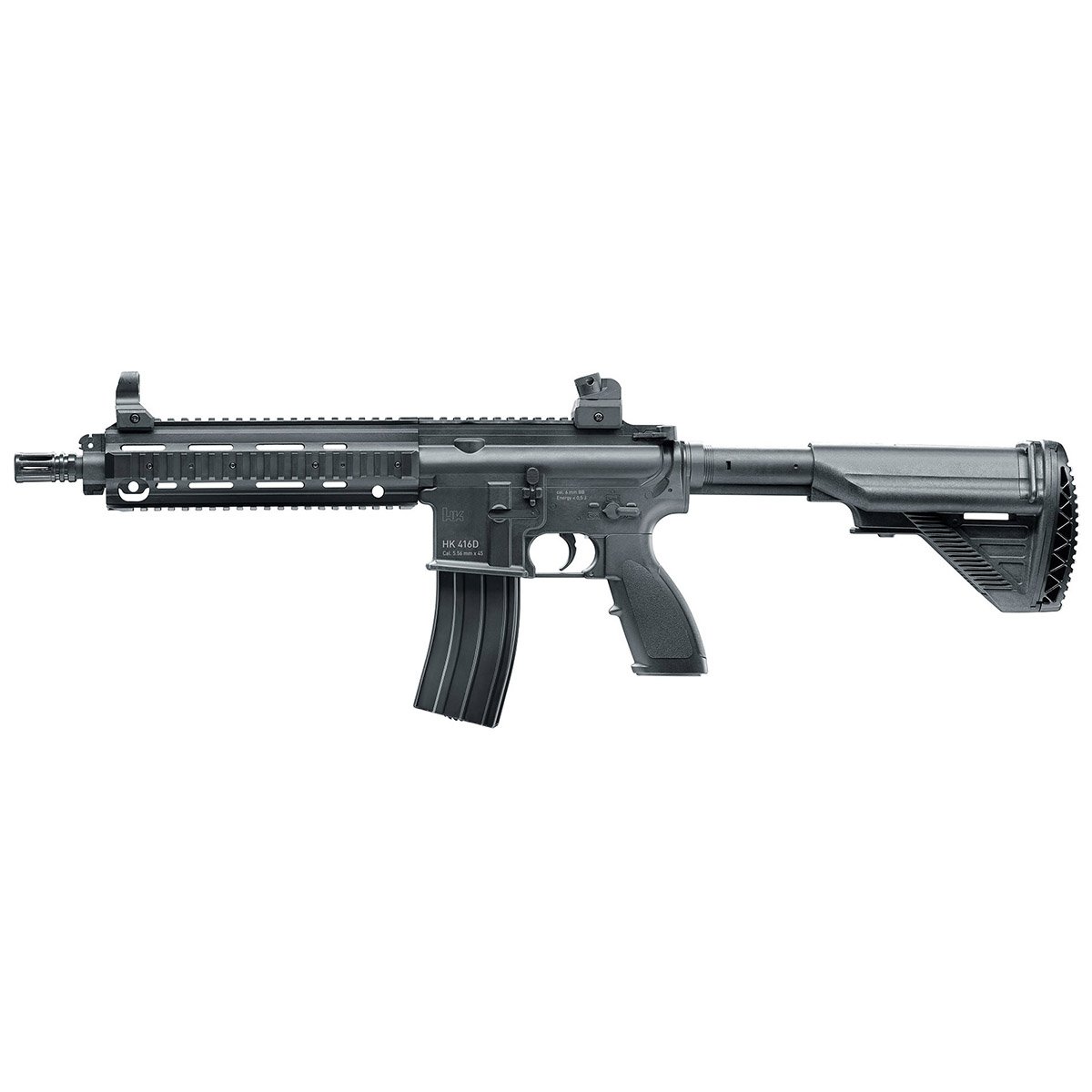 Replika ASG HK416D z napędem elektrycznym AEG, w której pracuje gearbox