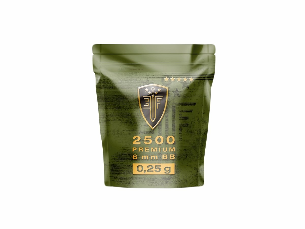 Opakowanie kulek BB 6 mm o gramaturze 0,25 g do replik ASG
